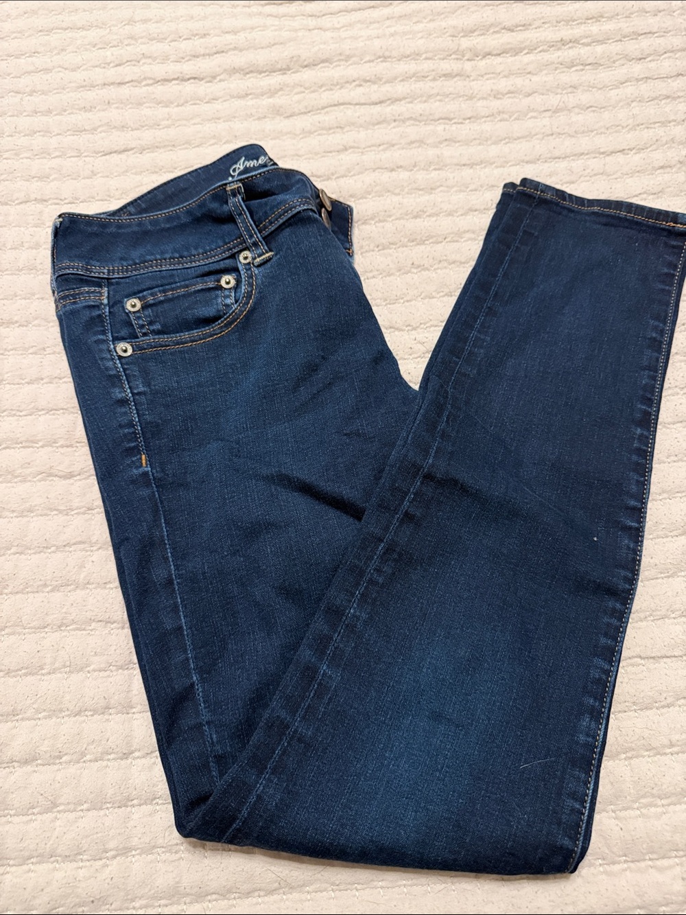 American Eagle Outfitters Dark Indigo Skinny Jeans